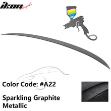 Load image into Gallery viewer, 2006-2011 BMW E90 3-Series M3 Style Painted Trunk Spoiler Wing