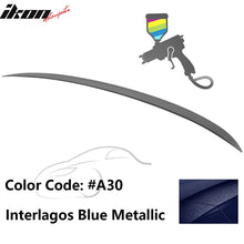 Load image into Gallery viewer, 2006-2011 BMW E90 3-Series M3 Style Painted Trunk Spoiler Wing