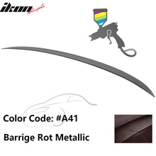 Load image into Gallery viewer, 2006-2011 BMW E90 3-Series M3 Style Painted Trunk Spoiler Wing