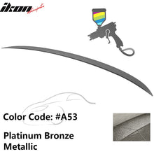Load image into Gallery viewer, 2006-2011 BMW E90 3-Series M3 Style Painted Trunk Spoiler Wing