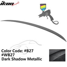 Load image into Gallery viewer, 2006-2011 BMW E90 3-Series M3 Style Painted Trunk Spoiler Wing