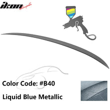 Load image into Gallery viewer, 2006-2011 BMW E90 3-Series M3 Style Painted Trunk Spoiler Wing