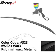 Load image into Gallery viewer, 2006-2011 BMW E90 3-Series M3 Style Painted Trunk Spoiler Wing