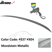Load image into Gallery viewer, 2006-2011 BMW E90 3-Series M3 Style Painted Trunk Spoiler Wing