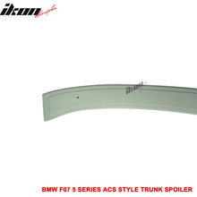 Load image into Gallery viewer, 2010-2015 BMW F07 535i GT Hatchback A Style Unpainted Roof Spoiler ABS