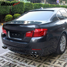Load image into Gallery viewer, 2011-17 BMW F10 5 Series Sedan P Style Unpainted Rear Spoiler Wing ABS