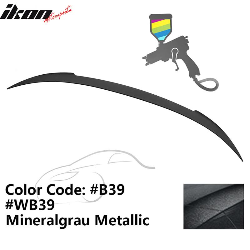2012-2019 BMW F13 M6 Coupe V Style Rear Spoiler ABS