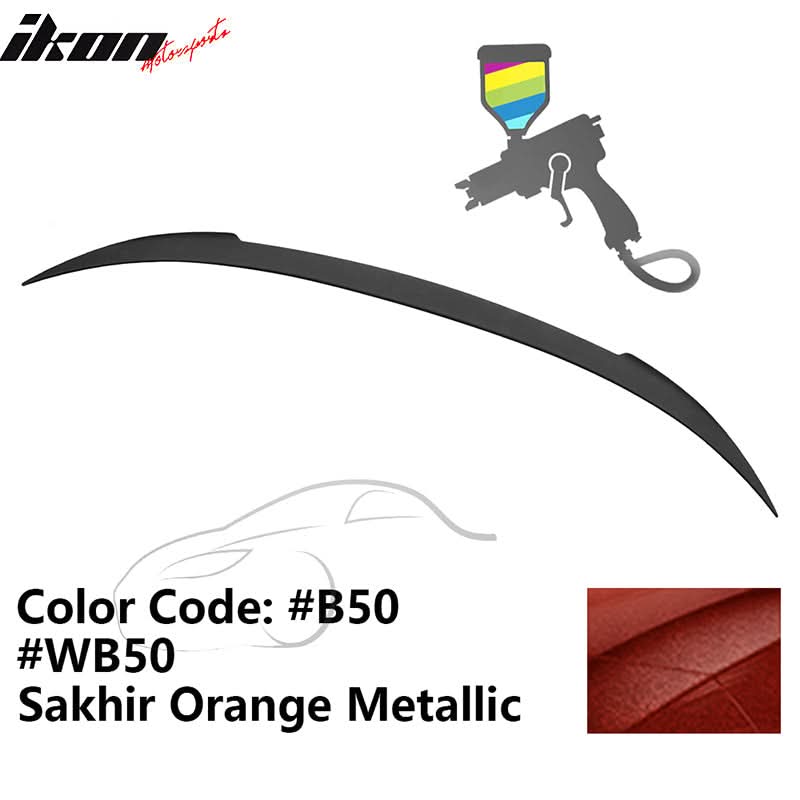 2012-2019 BMW F13 M6 Coupe V Style Rear Spoiler ABS