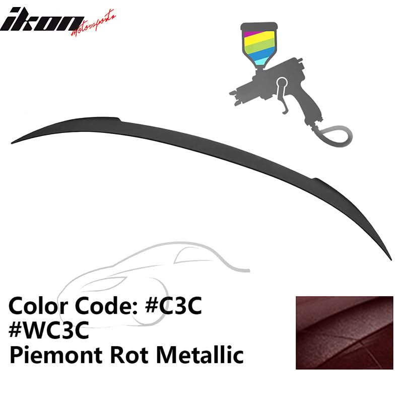 2012-2019 BMW F13 M6 Coupe V Style Rear Spoiler ABS