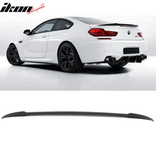 Load image into Gallery viewer, 2012-2019 BMW F13 M6 Coupe V Style Matte Black Rear Spoiler Wing
