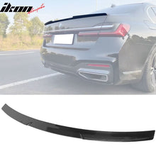 Load image into Gallery viewer, 2020-2022 BMW G12 7-Series IK Style Gloss Black Rear Spoiler Wing ABS