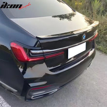 Load image into Gallery viewer, 2020-2022 BMW G12 7-Series IK Style Gloss Black Rear Spoiler Wing ABS