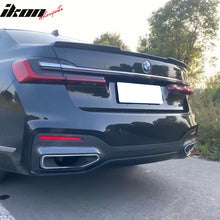 Load image into Gallery viewer, 2020-2022 BMW G12 7-Series IK Style Gloss Black Rear Spoiler Wing ABS