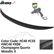 Load image into Gallery viewer, 2019-2024 BMW G20 3 Series Champagne Quartz Metallic Trunk Spoiler ABS