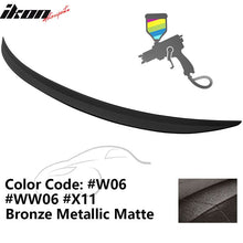 Load image into Gallery viewer, 2019-2024 BMW G20 3 Series W06 Bronze Metallic Matte Trunk Spoiler ABS