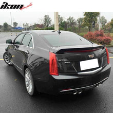 Load image into Gallery viewer, 2016-2019 Cadillac ATS Sedan V Style Trunk Spoiler Wing ABS