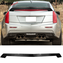 Load image into Gallery viewer, 2016-2019 Cadillac ATS-V Sedan V Style Carbon Fiber Trunk Spoiler Wing