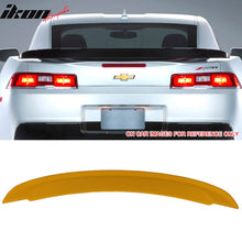 Load image into Gallery viewer, 2014-2015 Chevrolet Camaro Painted Color ABS Flush Mount Trunk Spoiler