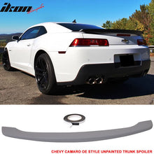 Load image into Gallery viewer, 2014-2015 Chevy Camaro Rear Trunk Spoiler Ducktail Wing Lip ABS