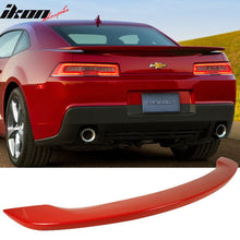 Load image into Gallery viewer, 2014-2015 Chevy Camaro Rear Trunk Spoiler Ducktail Wing Lip ABS