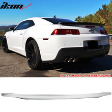 Load image into Gallery viewer, 2014-2015 Chevy Camaro Rear Trunk Spoiler Ducktail Wing Lip ABS