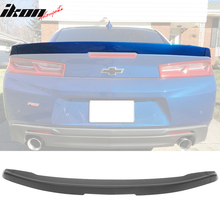 Load image into Gallery viewer, 2016-2024 Chevy Camaro Unpainted ABS Rear Trunk Lid Spoiler Wing Lip