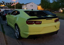 Load image into Gallery viewer, 2016-2024 Chevy Camaro Unpainted ABS Rear Trunk Lid Spoiler Wing Lip