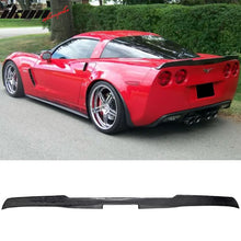 Load image into Gallery viewer, 2005-2013 Chevy Corvette C6 H Style Rear Spoiler Wing Carbon Fiber