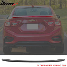 Load image into Gallery viewer, 2016-2019 Chevy Cruze OEM Style Matte Black Rear Spoiler Wing ABS