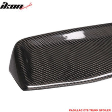 Load image into Gallery viewer, Rear Spoiler for 03-07 Cadillac CTS Sedan OE Carbon Fiber Spoiler Wing