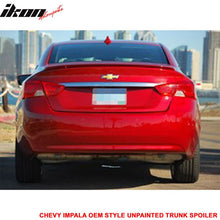 Load image into Gallery viewer, 2014-2021 Chevy Impala OE Style Rear Trunk Spoiler Wing Lip Paintd ABS