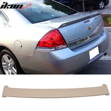 Load image into Gallery viewer, 2006-2013 Chevy Impala OE Factory Style Gray Rear Trunk Spoiler ABS