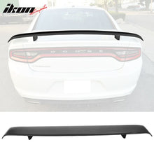 Load image into Gallery viewer, 2011-2023 Dodge Charger Primer Matte Black Rear Spoiler Wing Lip ABS