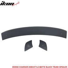 Load image into Gallery viewer, 2015-2023 Dodge Charger OEM Style Painted Rear Trunk Spoiler Wing ABS