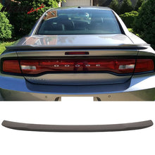 Load image into Gallery viewer, 2015-2023 Dodge Charger SRT Hellcat Matte Black Trunk Spoiler Lip ABS