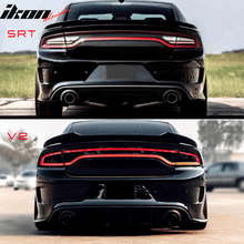 Load image into Gallery viewer, 15-23 Dodge Charger SRT8 SRT Hellcat Matte Black Rear Spoiler Wing ABS