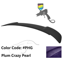 Load image into Gallery viewer, 2015-2023 Dodge Charger SRT Style Rear Trunk Spoiler Wing Painted ABS