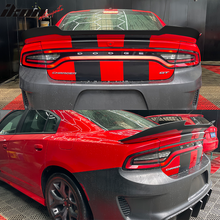 Load image into Gallery viewer, 2015-2023 Dodge Charger Rear Spoiler SRT Style Painted Spoiler Lip ABS