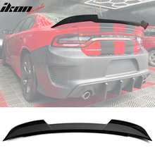 Load image into Gallery viewer, 2015-2023 Dodge Charger Rear Spoiler SRT Style Painted Spoiler Lip ABS