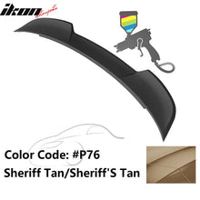 Load image into Gallery viewer, 2015-2023 Dodge Charger Rear Spoiler SRT Style Painted Spoiler Lip ABS