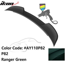 Load image into Gallery viewer, 2015-2023 Dodge Charger Rear Spoiler SRT Style Painted Spoiler Lip ABS