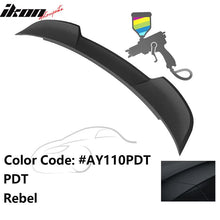 Load image into Gallery viewer, 2015-2023 Dodge Charger Rear Spoiler SRT Style Painted Spoiler Lip ABS