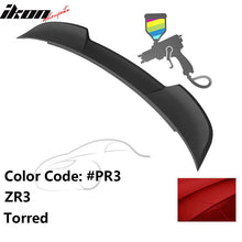 Load image into Gallery viewer, 2015-2023 Dodge Charger Rear Spoiler SRT Style Painted Spoiler Lip ABS