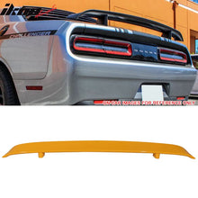 Load image into Gallery viewer, 2008-2023 Dodge Challenger Painted Color ABS Rear Trunk Spoiler Wing