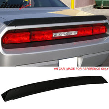Load image into Gallery viewer, 2008-23Â Dodge Challenger Painted #PX8 Black Deck Rear Spoiler Wing ABS