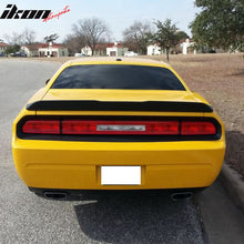 Load image into Gallery viewer, 2015-2023 Dodge Challenger OE Style Matte Black Rear Trunk Spoiler ABS
