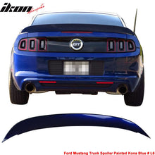 Load image into Gallery viewer, 2010-2014 Ford Mustang D Style Rear Trunk Spoiler Ducktail Wing ABS