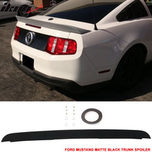 Load image into Gallery viewer, 2010-2014 Ford Mustang D Style Rear Trunk Spoiler Ducktail Wing ABS