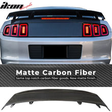 Load image into Gallery viewer, 2010-2014 Ford Mustang LS Style Carbon Fiber Rear Trunk Spoiler Wing
