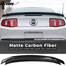 Load image into Gallery viewer, 2010-2014 Ford Mustang Carbon Fiber Rear Trunk Spoiler Wing